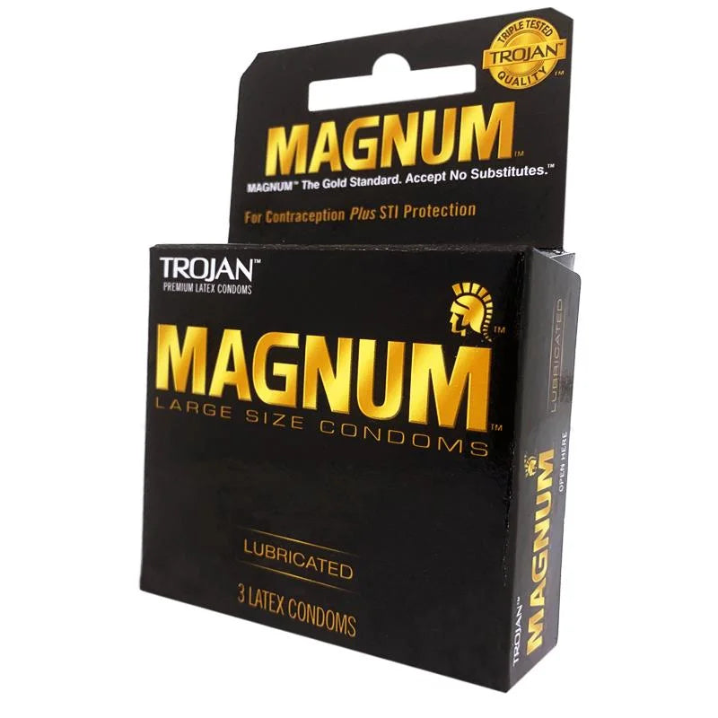 TROJAN MAGNUM CONDOM 3CT