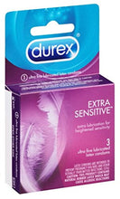 Load image into Gallery viewer, DUREX EXTRA SENSITIVE CONDOM 3CT
