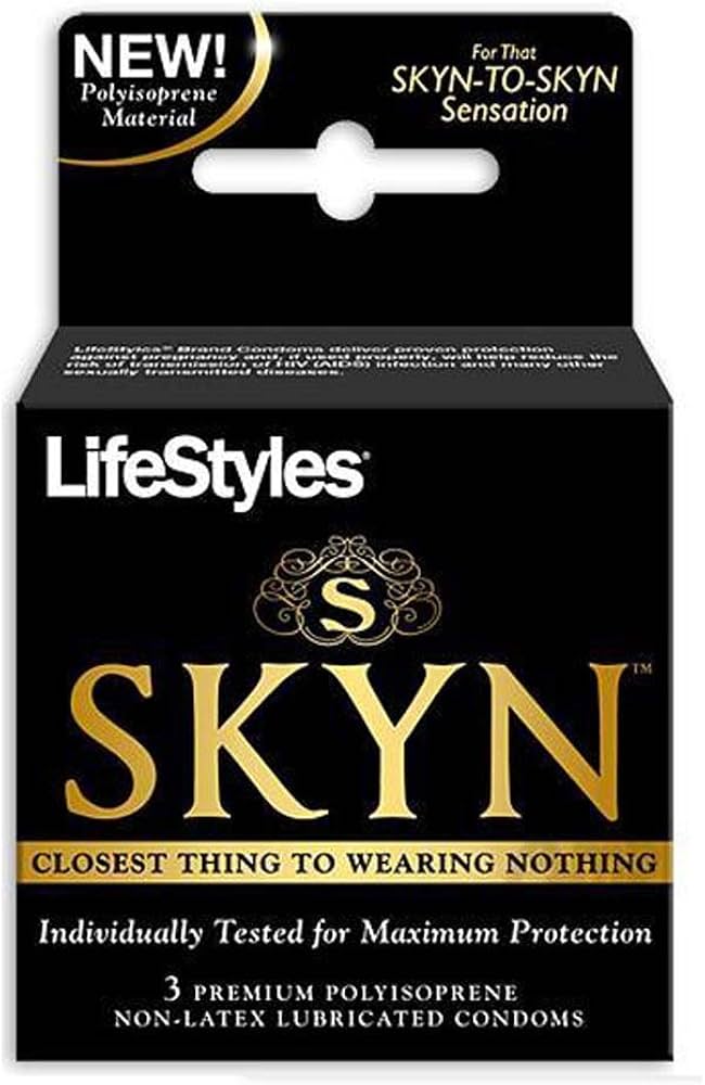 LIFESTYLES SKYN CONDOM 3CT