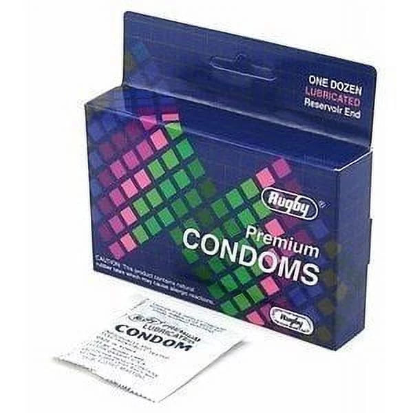 CONDOM PREMIUM 12CT RUGBY